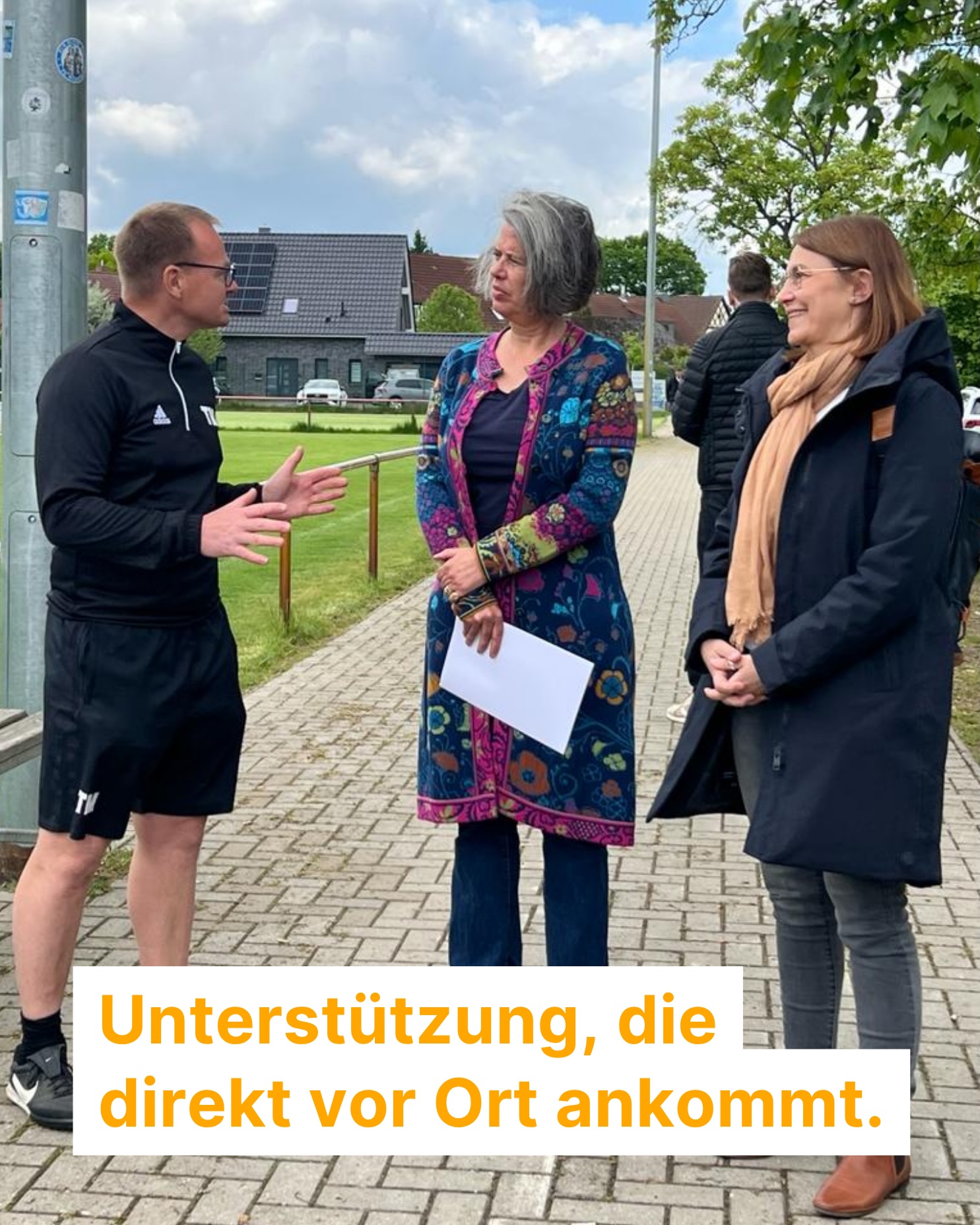 ⚽️ Unterstützung, die direkt vor Ort ankommt 🥅